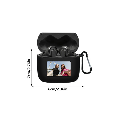 Earbud Case Scratch Resistant Liquid Silicone Cover Sleeve for 2