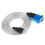 Fast Speed USB to RS232 DB9 Serial Converters Adapter-100cm 1
