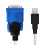 Fast Speed USB to RS232 DB9 Serial Converters Adapter-100cm 4