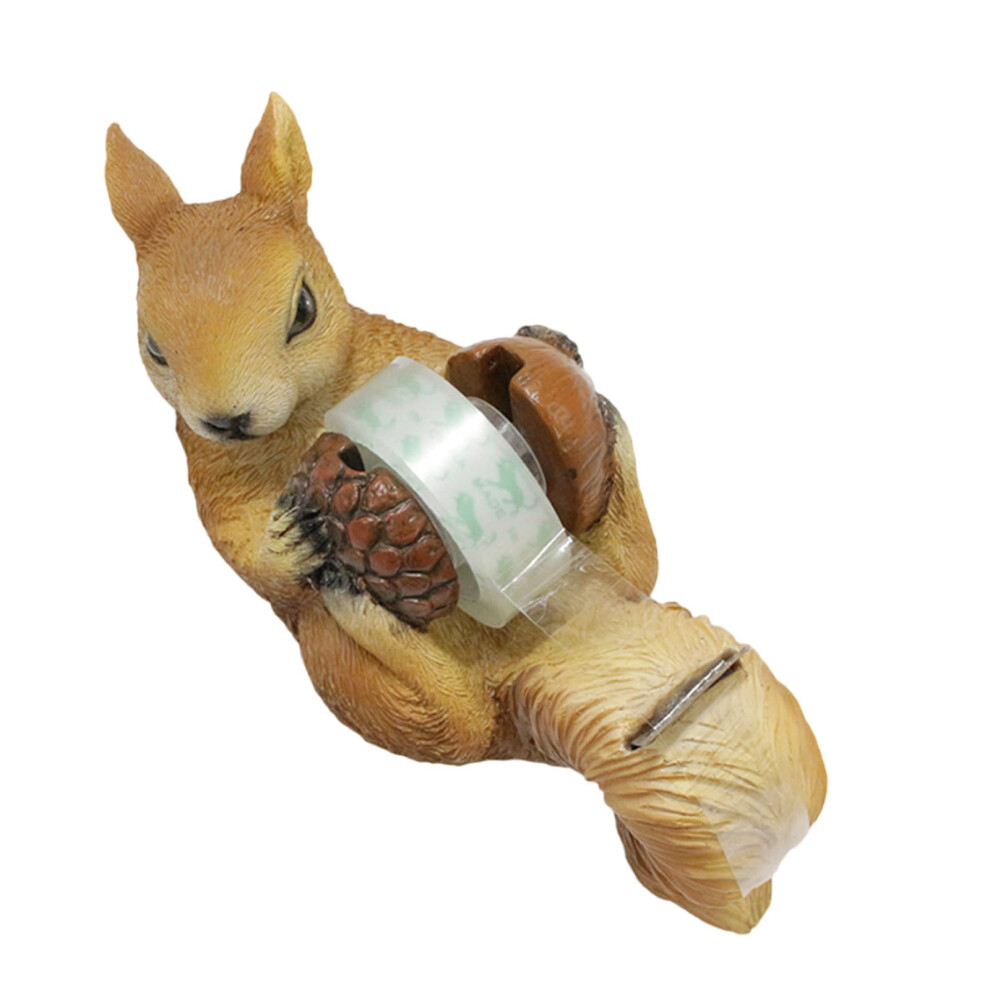 Squirrel Tape Dispenser Practical Tape Cutter Craft And Scrapbooking Tool Tape Cutting Base Easytouse Desk Accessory 9365049041867