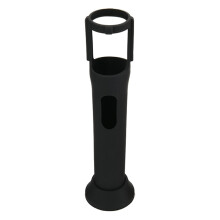 Microphones Grip Cover Shockproof Rubber Sleeve for-Black