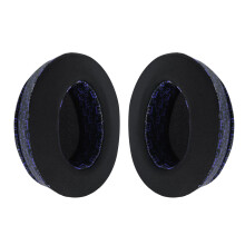 Soft Sponges Ear Cushions For KrakenX/V3X-Black and purple pri