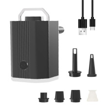 Portable Cordless Air Pumps Electric Vacuum Pump with LED for