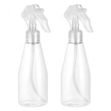 Fine Mist Hair Styling Mister Clear Leak Proof Plant Mister Refillable Plastic Spray Bottle With Locking Device Easy To Use Reusable Safe Non Toxic