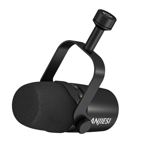 USB 3-pins microfoon met dubbele ingang Plug-and-play