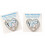 Herz-Krankenschwester-Umarmung, 2D-Acryl, ermutigende-2PCS B 1