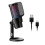 USB-gamingmicrofoon Kleurverlichting Mute-knop-Zwart 1
