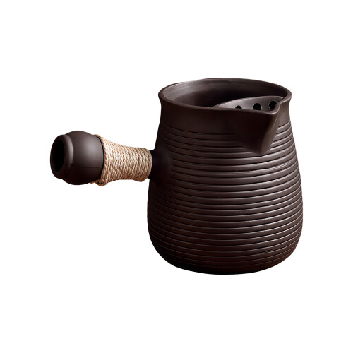Ceramic Teapot with Side Handle Teas Warmer Kettle for Family