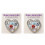 Multifunktionale Acryl-Taschenkarte „Krankenschwester-2PCS A 1