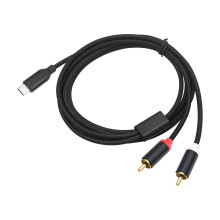 USB C naar 2RCA mannelijke audiokabel voor thuisbioscoop-3m