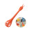 Ergonomisch handvat Multifunctionele eierengarde en-Rood 1
