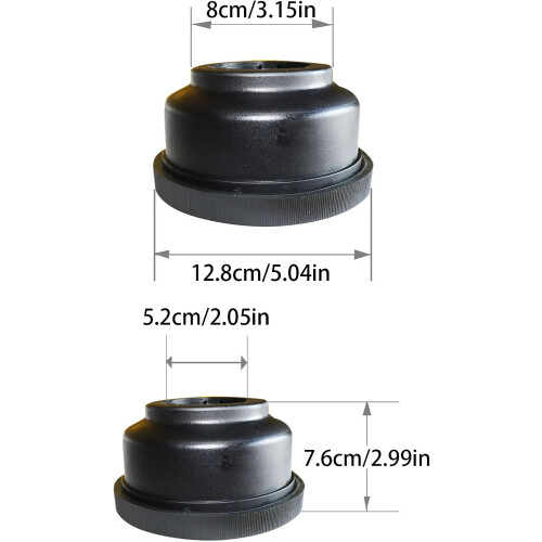 Tire Balancer Quick Release Nut and Adapter for Precise Wheel Alignment Truck Motorcycle Trailer 2