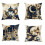 Wunderschöner Blumen-Moon-Designs-Druck, weicher, kurzer-4 2