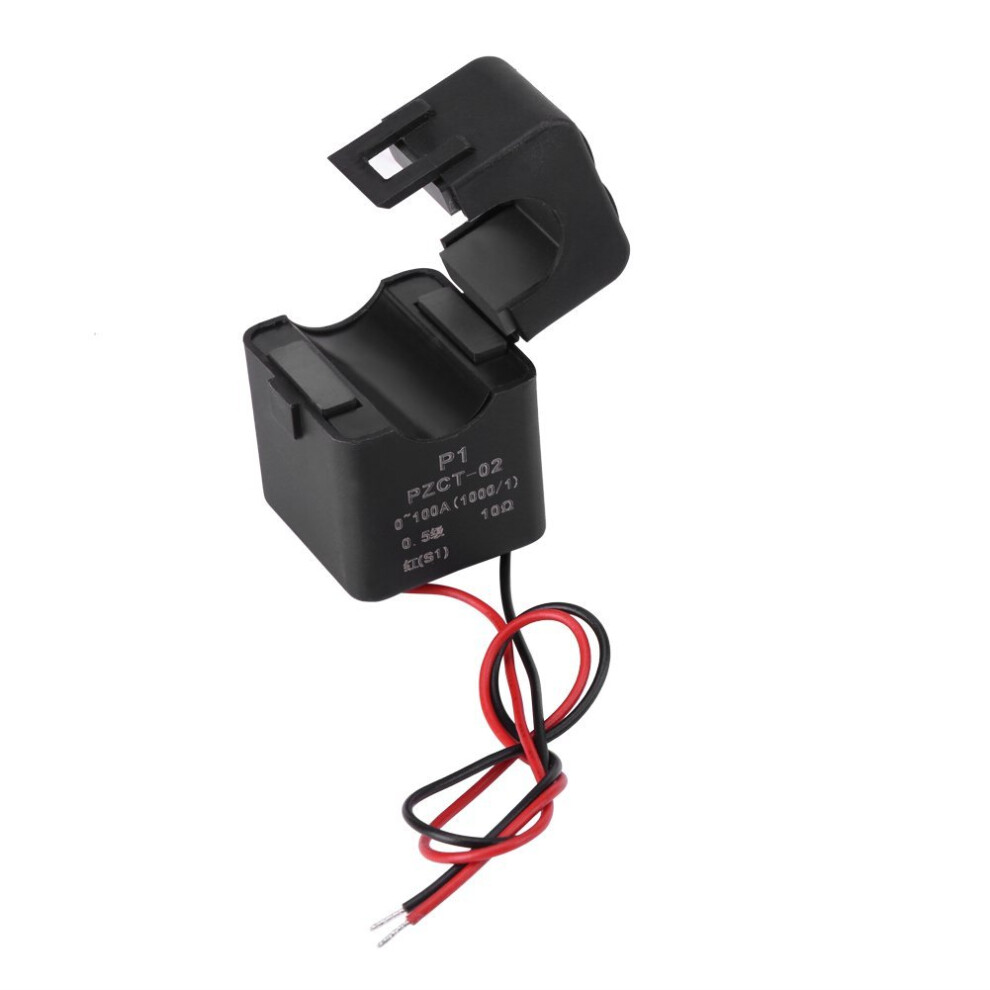 Pzct02 Current Transformer Snap Joint Structure Split Core Coil Sensor For 100A Amp Energy Meter Mini Split Base Current Transformer 9426802374902