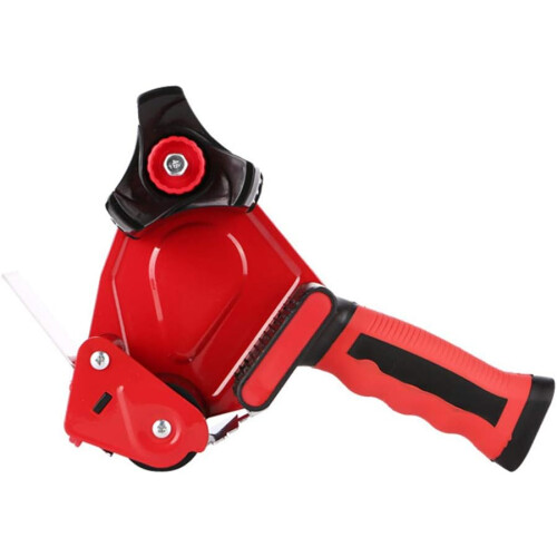 Sturdy tape dispenser for sealing packages, package cutter, manual packaging Ref: 1665 1