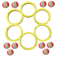 Pool Ball Throwing Game, Swimming Pool Toy for Adults and Children Lightweight Colourful Water Toy for Holidays, Birthday, Children's Day