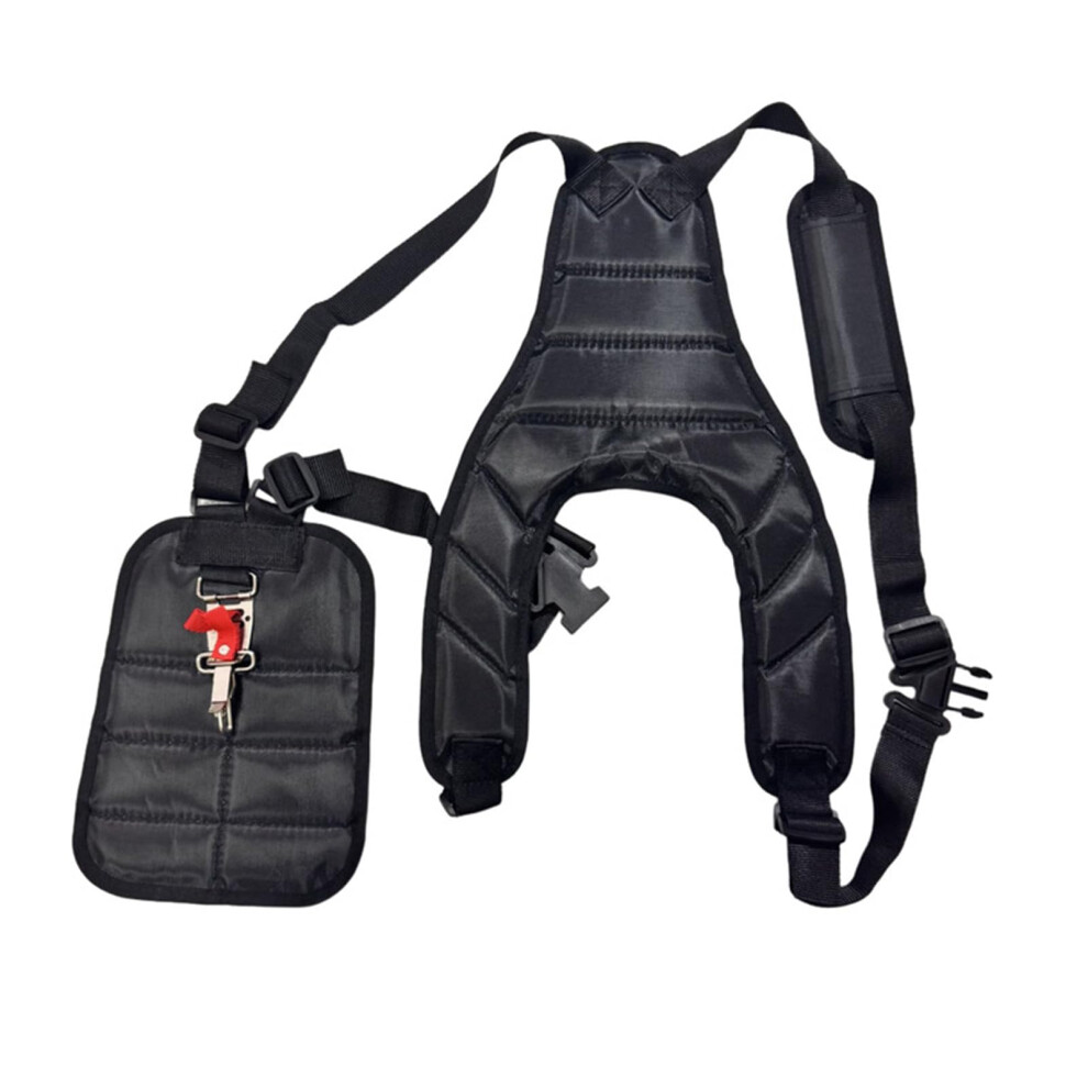 Brush Cutter Shoulder Strap Harness With Ergonomic Double Strap For Garden Trimmer And Mower 9455672542630