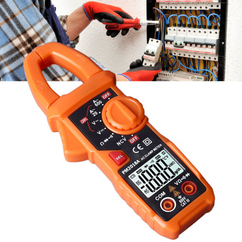 600A/600V Digital Clamp Meter Durable ABS Multifunctional & Backlit