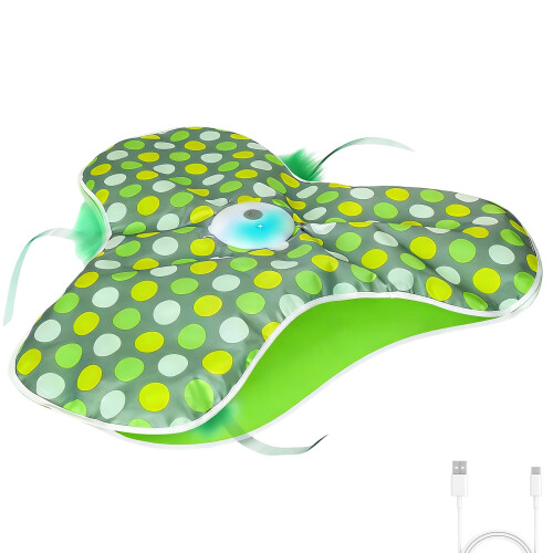 Promote Hunting Instincts Interactively Cats Toy USB-Green