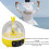 Portable 4-Egg Incubator for Duck & Chicken with Auto Features 9
