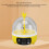 Portable 4-Egg Incubator for Duck & Chicken with Auto Features 7