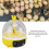 Portable 4-Egg Incubator for Duck & Chicken with Auto Features 12