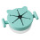 Stainless Steel Snacks Holder with Removable-mint green 1