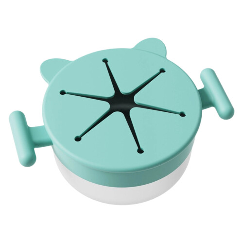 Stainless Steel Snacks Holder with Removable-mint green