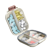 Lichtgewicht medicijndoosje voor wekelijkse-Atheense Wit klein