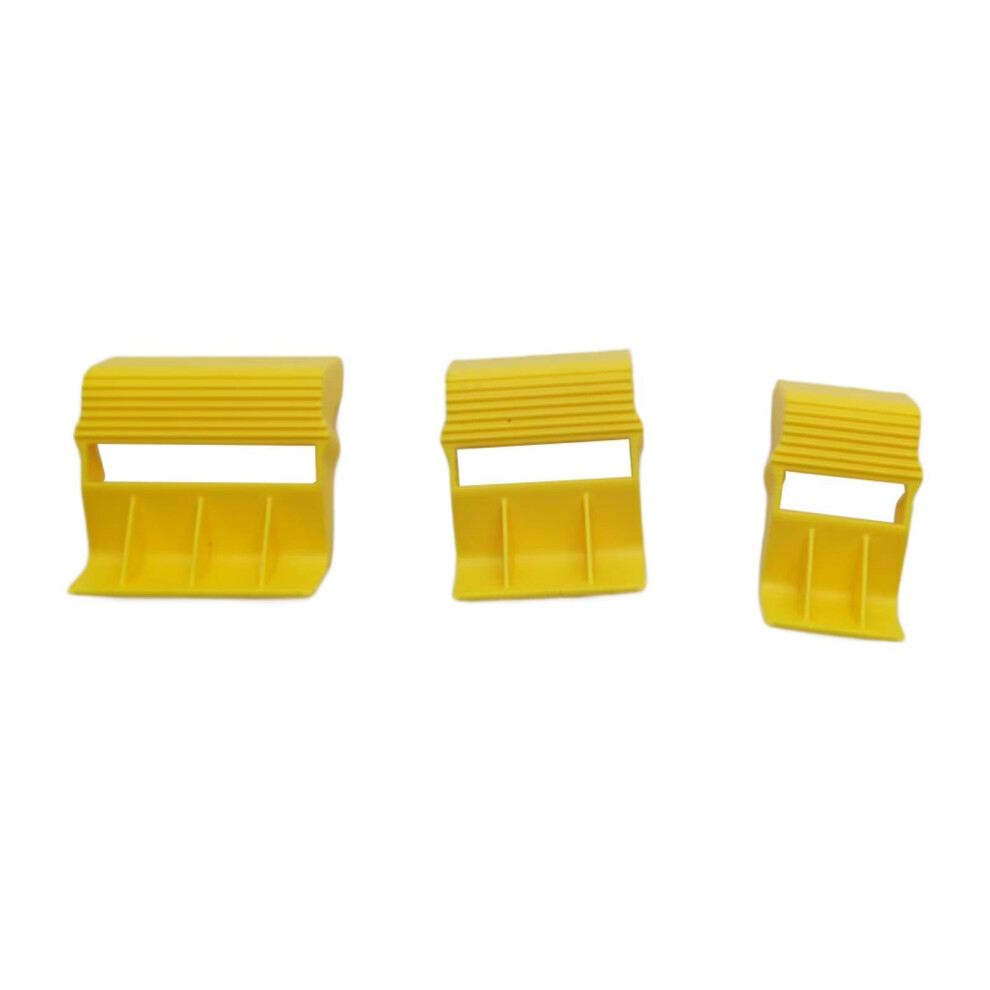 3 Pieces Mini Tape Dispensers For Quick Cutting Of 1Inch, 1.5Inch, And 2Inch Adhesive Tapes, Tape Cutting Holders For Covering. 9412369298768