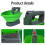 Battery Powered Sow Spreaders with 7 Adjustable Speeds Easy 5