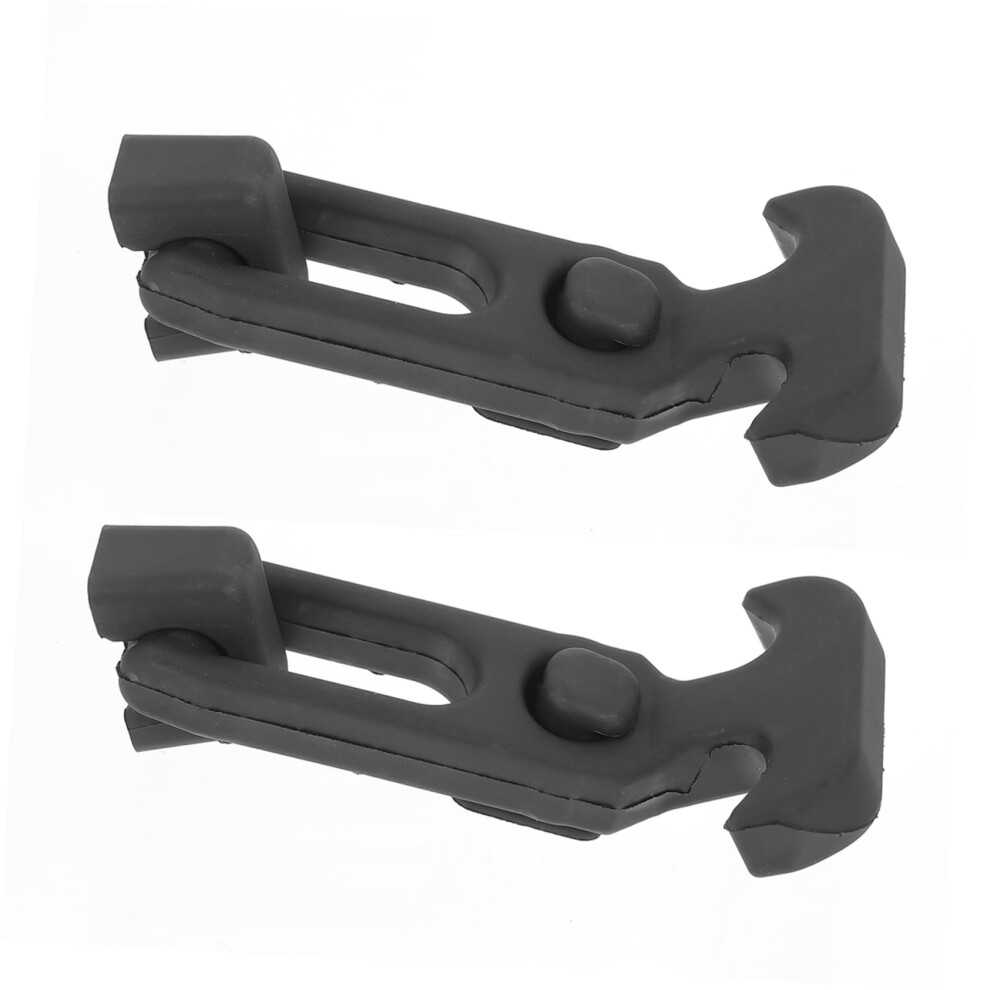 2 Pcs Rubber T Handle Latch For Toolboxes Vibration Absorbing Uv Resistant Non Corrosive 9189345124846
