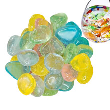 Glow in the Dark Rocks Colorful Luminous Aquarium Gravel for Fish Tank and Outdoor Decoration