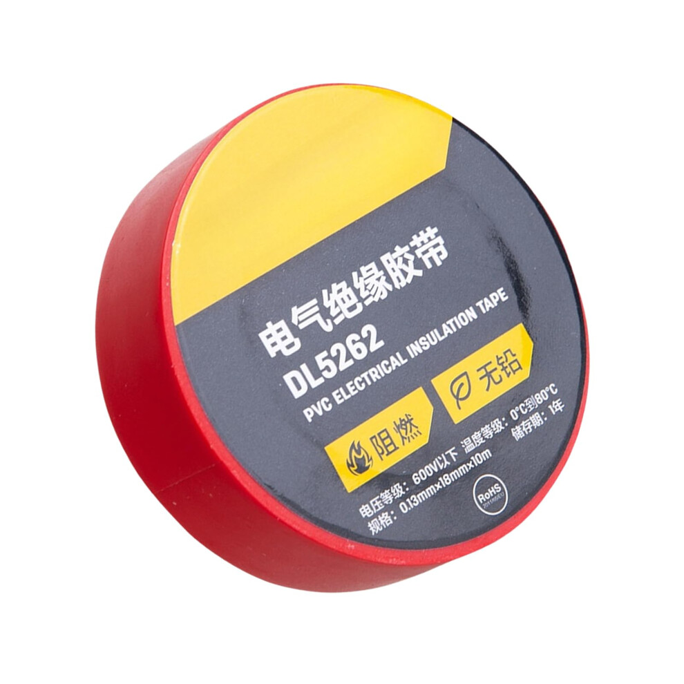 Pvc Multipurpose Insulating Tape For Safe Wiring In Home, Automotive, And Industrial Applications, Red. 9412369299192