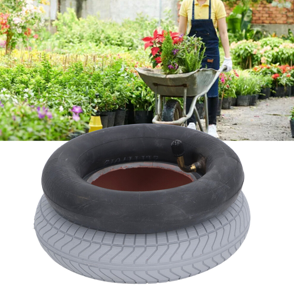 200X50mm Rubber Caster Tire & Inner Tube Set, 36Psi Load 7891368805092