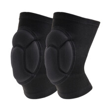 2-Piece Sports Knee Pads Thickened Foam Material Stretchy Breathable Durable Protection for Active Use