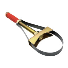 Heavy Duty Adjustable Strap Wrench for Oil Filter Removal on Trucks, Excavators and Vehicles
