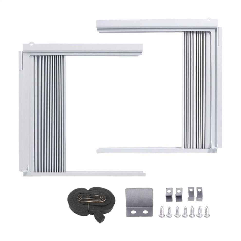 Window Ac Side Panels With Insulation Adjustable Energy Saving Noise Reduction For Home And Office 9365049043038