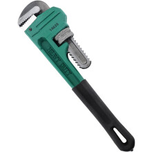 14 Inch Heavy Duty Adjustable Pipe Wrench with Non‑Slip Grip for Plumbing and Home Improvement