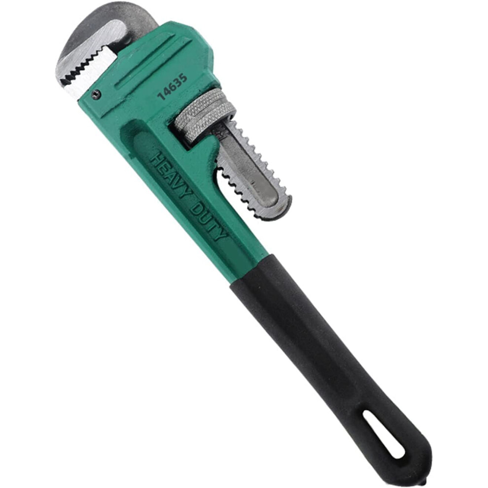 14 Inch Heavy Duty Adjustable Pipe Wrench With NonâSlip Grip For Plumbing And Home Improvement 9189345125294