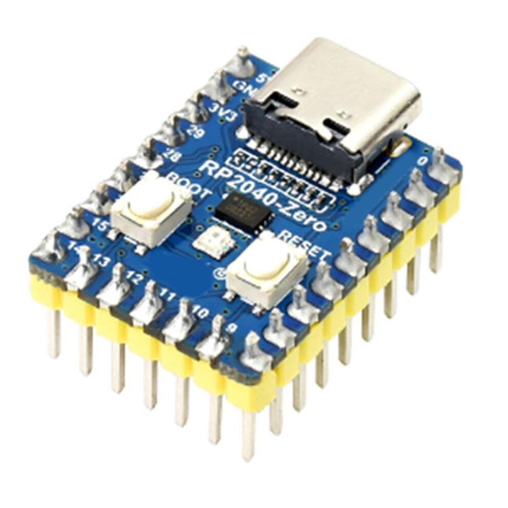 Rp2040 Development Board With Soldered Headers, Dualcore Arm Cortex M0+, 133Mhz For Diy 9189345346217