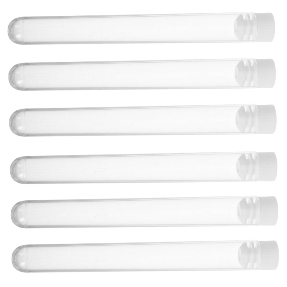 plastic transparent case for sewing needles, test tubes, mascara brush tubes