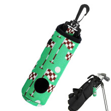 Golf Ball Pouch – Portable with Belt Clip, Holds 3 Tees, Lightweight, Waterproof