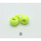 Round Ball Shape Single Hole Style, Elastic Drawstring Cord Locks for Wide Application, Plastic Toggle Locks, 60pcs, Six Color 5