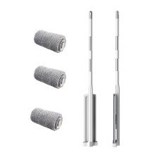 Self-Washing Flat Mop Hands-Free Floor Cleaning Tool - Durable Microfiber Mop With Easy Wringing System And Rotating Head Ideal For Home Office Use