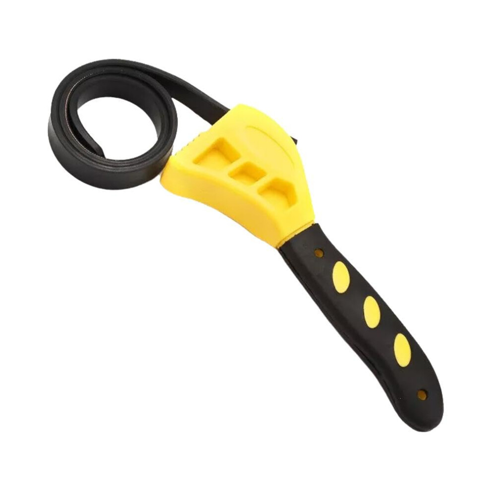 Adjustable Belt Wrench 8Inch Universal Strap Tool For Oil Filters Plumbing And Jar Openers 9189345125829
