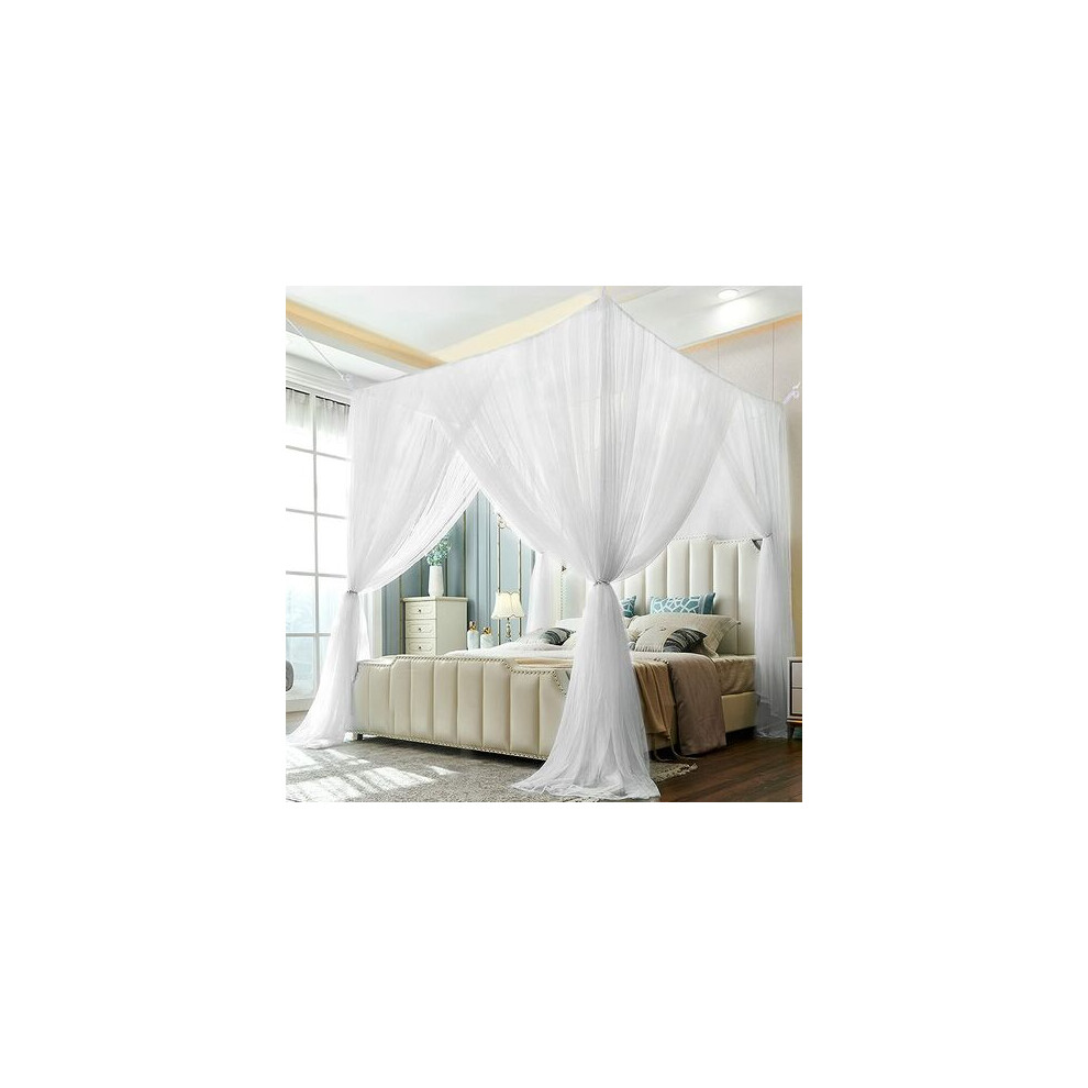 Princess Bedroom Decoration, Lightweight And Breathable Design Ensures Comfort, Screen Netting Canopy Offers Protection Against Insects, Quick And Eas