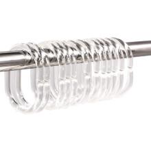Shower Curtain Rings, Easy To Use And Clean With A Touch Of Creativity, Durable For Long-Term Use