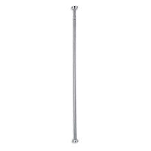 Chic Shower Curtain Rod, Adjustable Length from 150 Cm to 260 Cm, No Drilling Required, Heavy Duty, Easy to Clean, Perfect for Bathroom and Closet