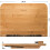 Versatile Foldable Cookbook Holder, Bamboo Book Stand with Adjustable Viewing Angles for Tablet Support Stand, Durable Construction, Portable Reading 1